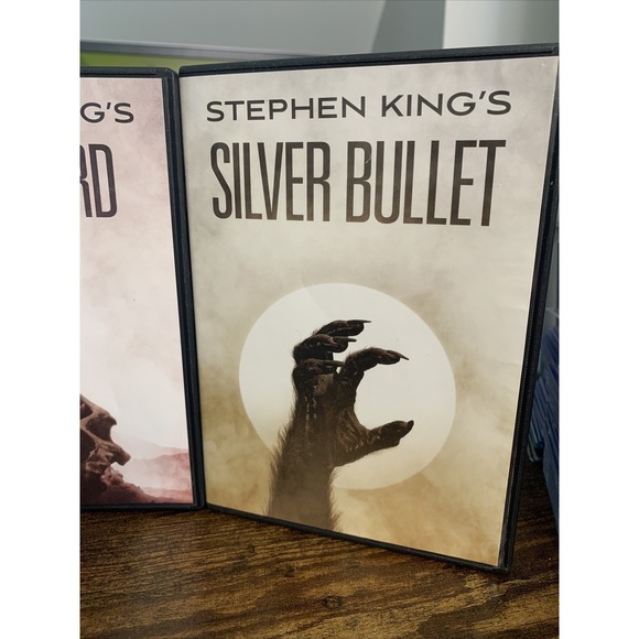 HORROR DVD LOT: Stephen King's Silver Bullet & Graveyard Shift, The Hitcher HBO - Picture 4 of 11